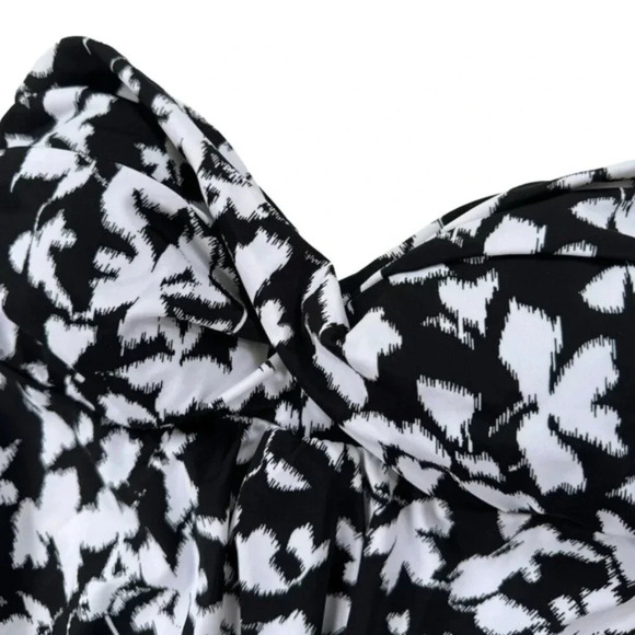 SWIM SOLUTIONS Bust Support Flyaway Convertible Tankini Swim Top Size 14 NWT - Picture 6 of 11